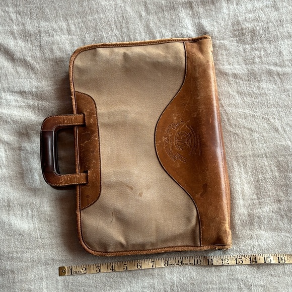 GHURKA The Attache No 24 Marley Hodgson Vintage Satchel - Picture 10 of 10